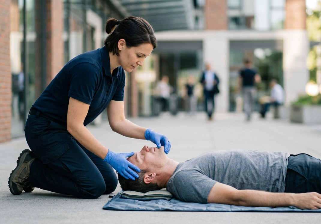 What does DRABC mean in First Aid?